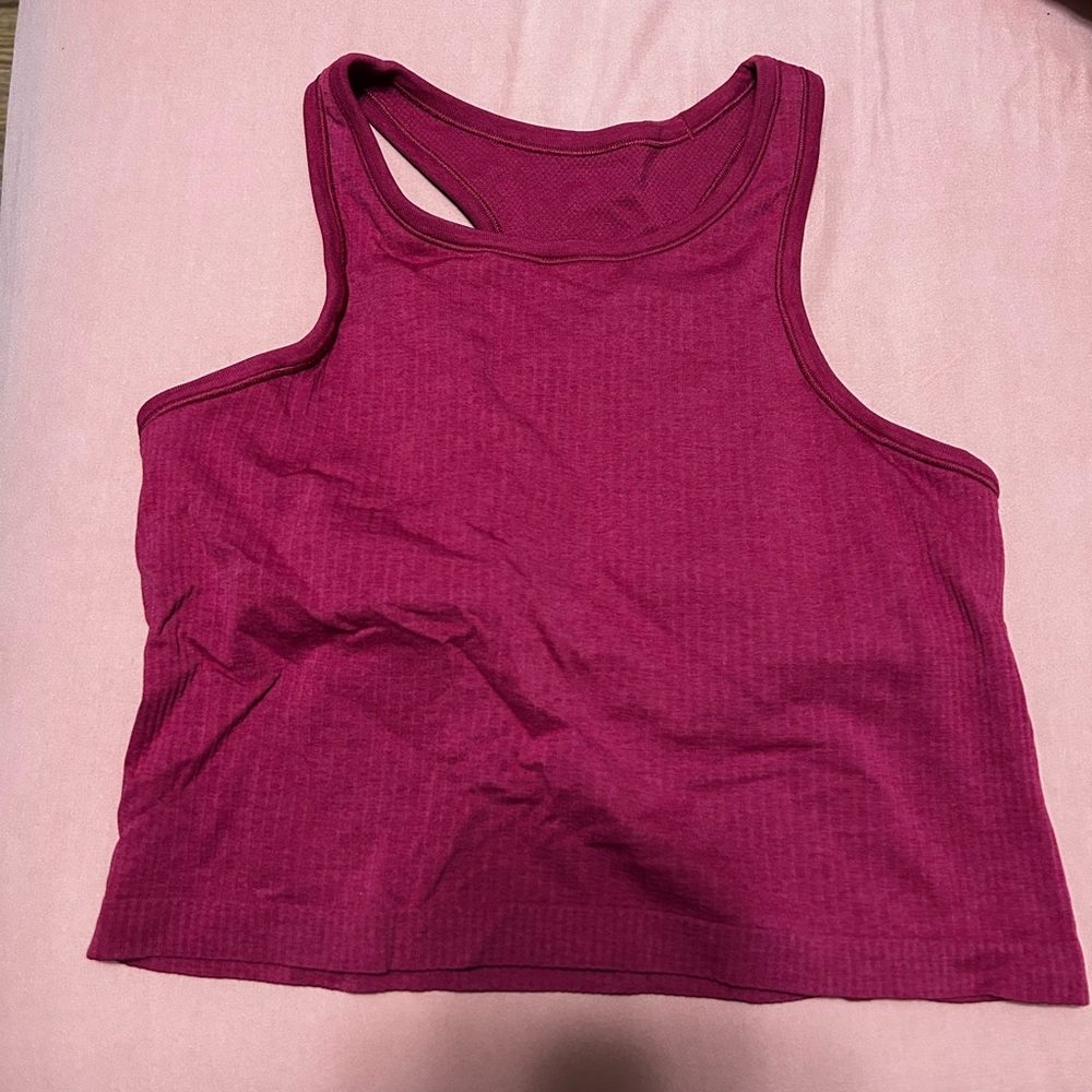 Ebb to the street cropped tank top